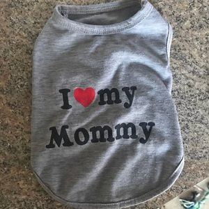 Small Dog Tee Shirt Size Small